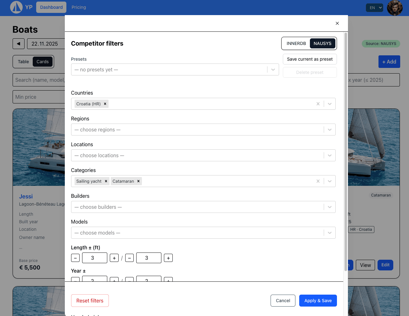 YachtPricer — скриншот 3